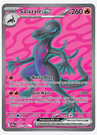 Salazzle ex — catalogusbeeld