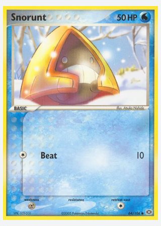 Snorunt — catalogusbeeld