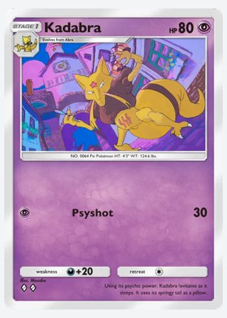 Kadabra — catalogusbeeld