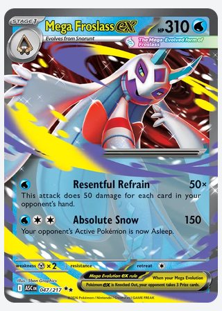 Mega Froslass ex — catalogusbeeld
