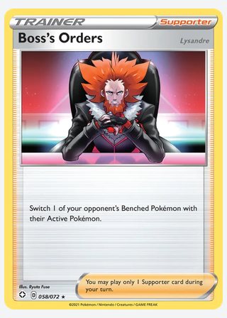 Boss's Orders (Lysandre) — catalogusbeeld