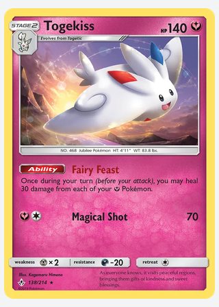 Togekiss — catalogusbeeld
