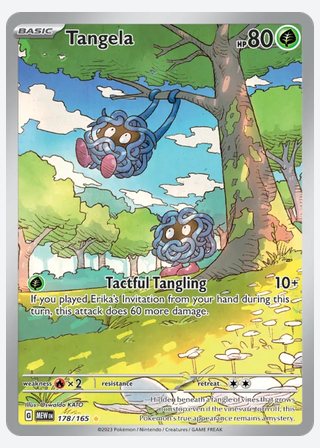 Tangela — catalogusbeeld