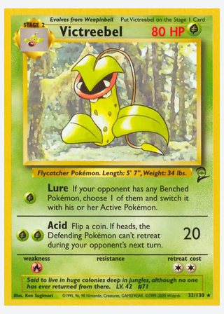 Victreebel — catalogusbeeld