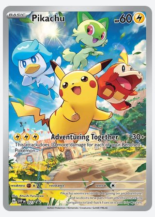 Pikachu — catalogusbeeld