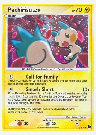 Pachirisu — catalogusbeeld