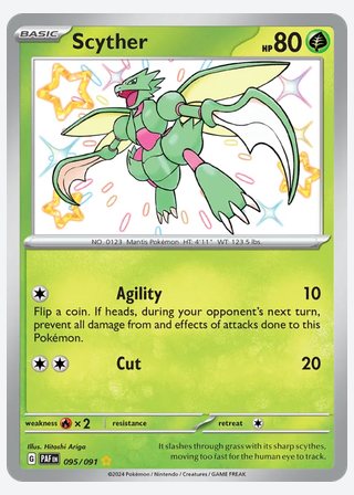 Scyther — catalogusbeeld