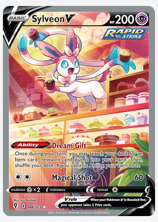 Sylveon V — catalogusbeeld
