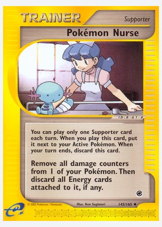 Pokémon Nurse — catalogusbeeld
