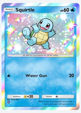 Squirtle — catalogusbeeld