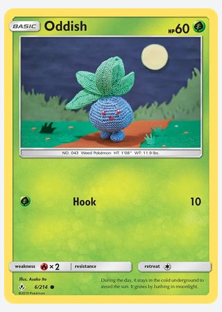 Oddish — catalogusbeeld