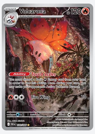 Volcarona — catalogusbeeld