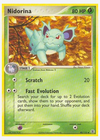 Nidorina — catalogusbeeld