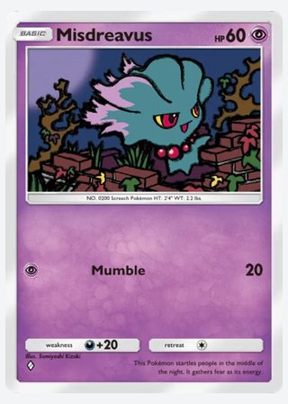Misdreavus — catalogusbeeld