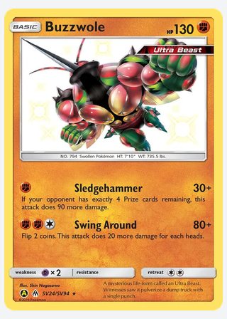 Buzzwole — catalogusbeeld