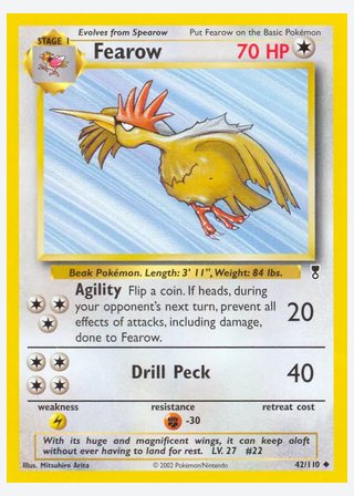 Fearow — catalogusbeeld