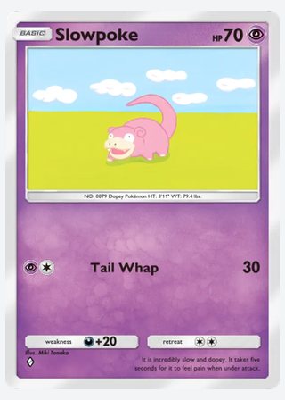 Slowpoke — catalogusbeeld