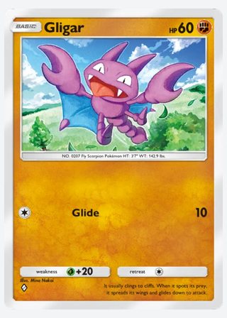 Gligar — catalogusbeeld