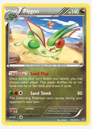Flygon — catalogusbeeld