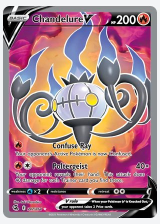 Chandelure V — catalogusbeeld