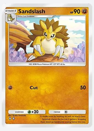 Sandslash — catalogusbeeld