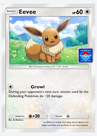 Eevee — catalogusbeeld