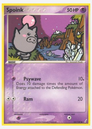 Spoink — catalogusbeeld