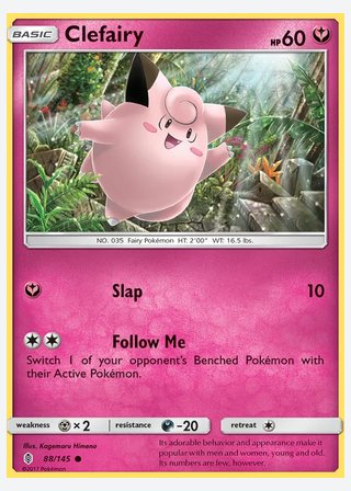 Clefairy — catalogusbeeld