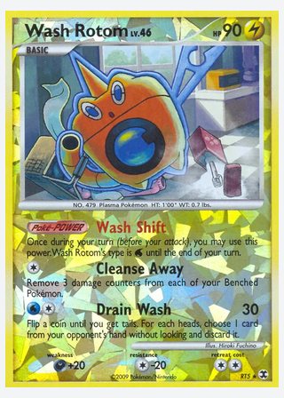 Wash Rotom — catalogusbeeld