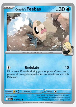 Cynthia's Feebas — catalogusbeeld