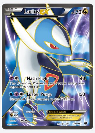 Latios-EX — catalogusbeeld