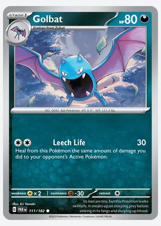 Golbat — catalogusbeeld