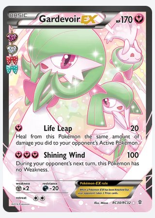 Gardevoir EX — catalogusbeeld
