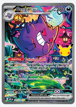 Gengar ex — catalogusbeeld
