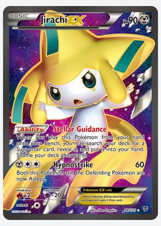 Jirachi-EX — catalogusbeeld