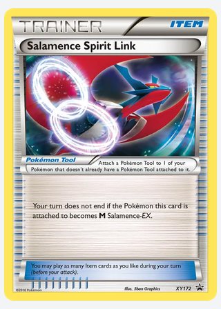 Salamence Spirit Link — catalogusbeeld