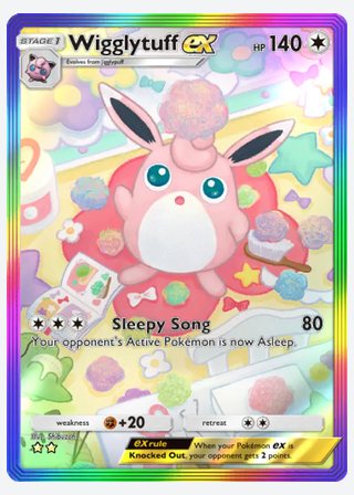 Wigglytuff ex — catalogusbeeld