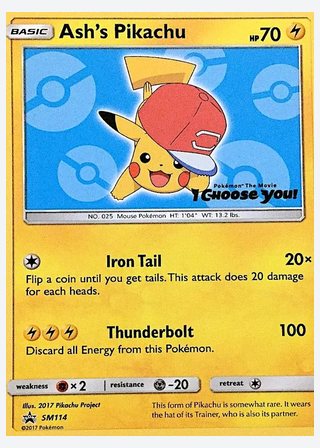 Ash's Pikachu — catalogusbeeld