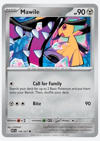 Mawile — catalogusbeeld