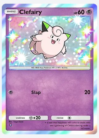Clefairy — catalogusbeeld