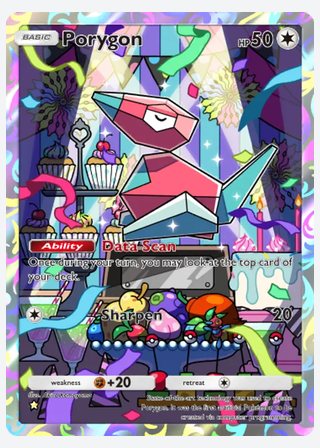 Porygon — catalogusbeeld