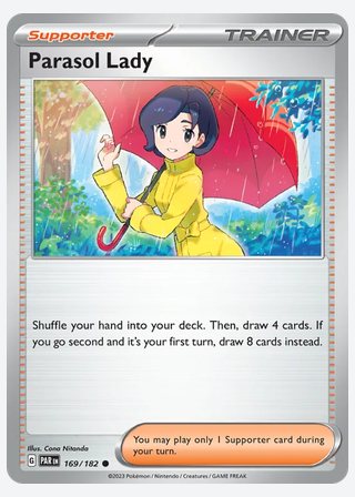 Parasol Lady — catalogusbeeld