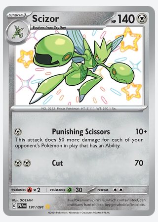 Scizor — catalogusbeeld