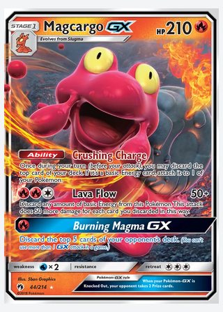 Magcargo GX — catalogusbeeld