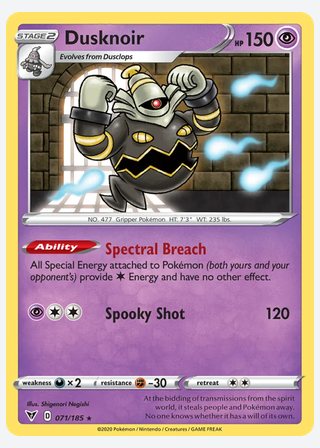Dusknoir — catalogusbeeld