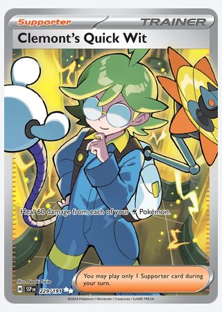 Clemont's Quick Wit — catalogusbeeld