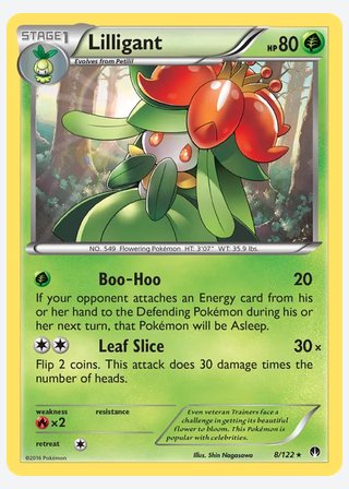 Lilligant — catalogusbeeld