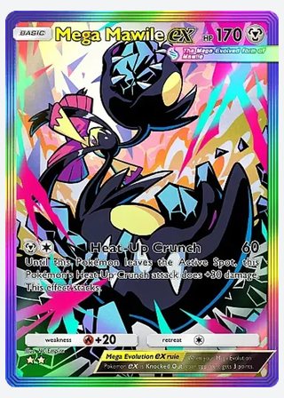 Mega Mawile ex — catalogusbeeld