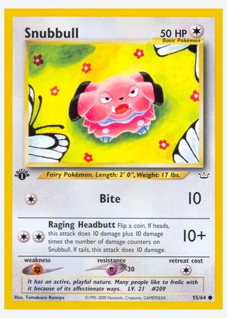 Snubbull — catalogusbeeld