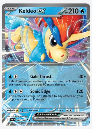 Keldeo ex — catalogusbeeld